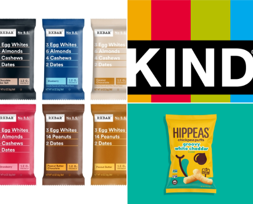 Healthy Snacks for the Healthy U cover photo collage