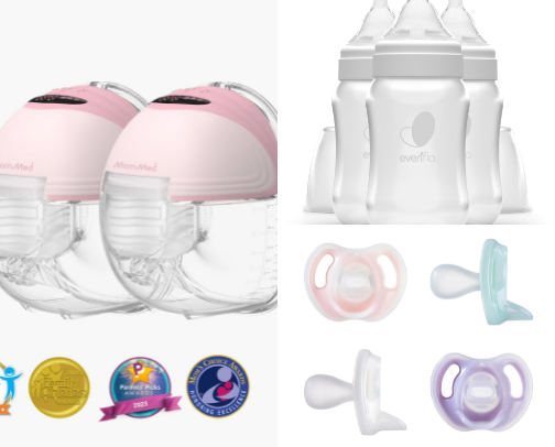 Things that just make Breastfeeding/Pumping easier 💗 cover photo collage