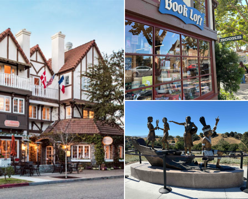 A solo trip to Solvang cover photo collage