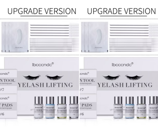 Eyelash Lifting Set cover photo collage