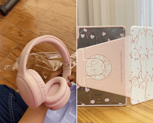 Must have Item Cute Pink iPad Accessories, All Under 10 Dollars 💖 cover photo collage