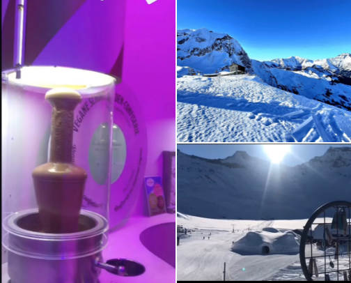 🏔️ Swiss Alps – A Luxurious Winter Fairytale ❄️✨ cover photo collage