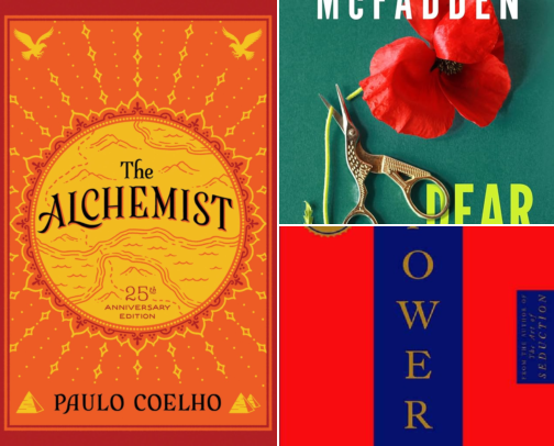 My favorite book recs cover photo collage