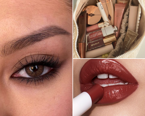 makeup i can’t live without ✧ my everyday glow cover photo collage