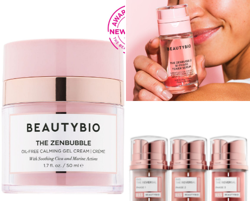 My favorite skincare and makeup products cover photo collage