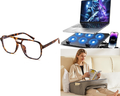WFH essentials 👩‍💻 cover photo collage