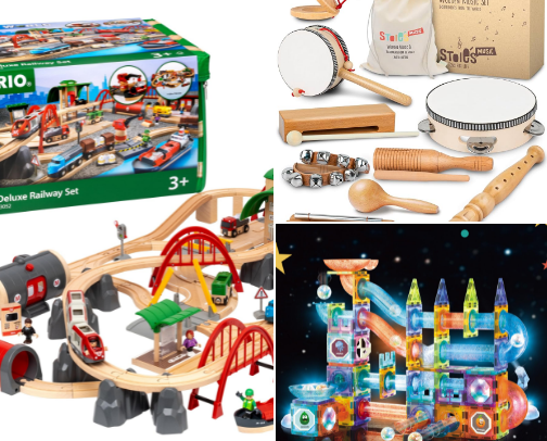 Must-Have Toys for Kids 🧸🚂 cover photo collage