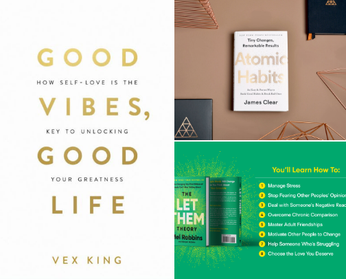Books That Changed How I Think 💭✨” cover photo collage