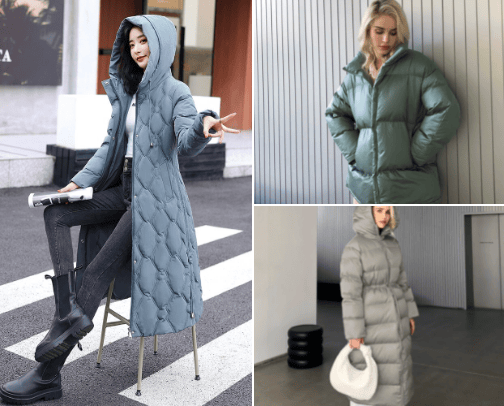 Come PUFF with me😍- Puffer Jackets Winter Slay cover photo collage