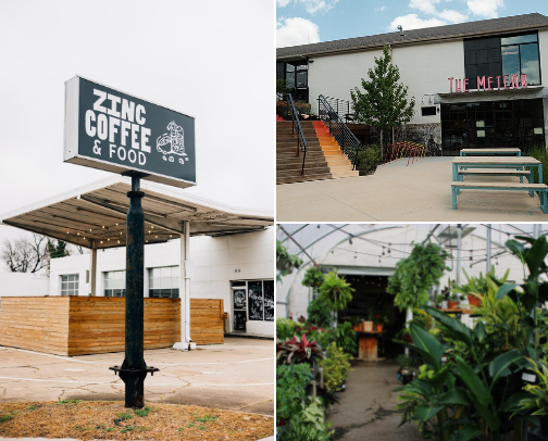 my cozy coffee spots☕ cover photo collage