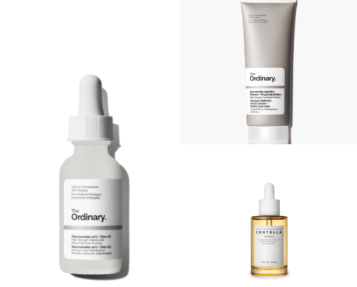 My favorite skincare reco cover photo collage