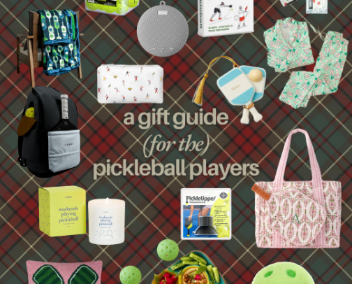 GIFT GUIDE FOR THE PICKLEBALL PLAYERS🎄🎁 cover photo collage