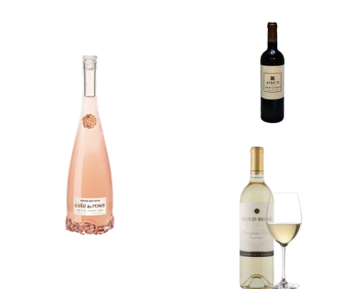 Great French wines for under $25! cover photo collage