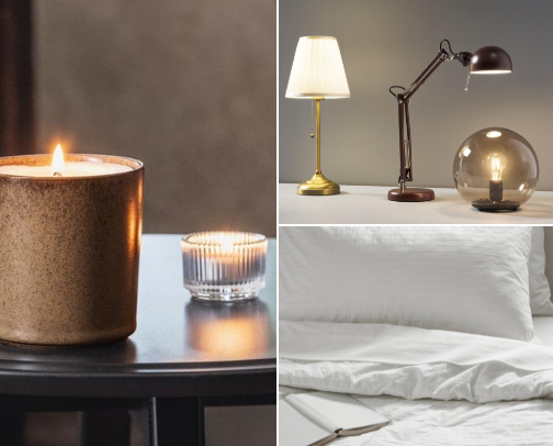 cozy room essentials ⭐️ cover photo collage