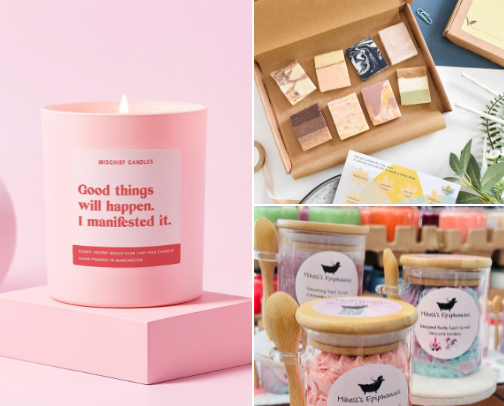 Clean Beauty & Self-Care Must-Haves cover photo collage