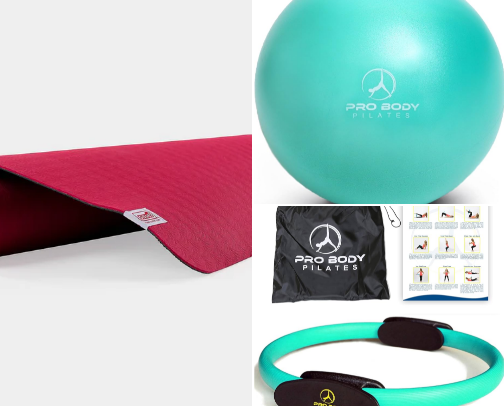 At Home Pilates Must Haves cover photo collage