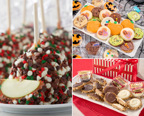 Happy Holiday Sweet Treats cover photo collage
