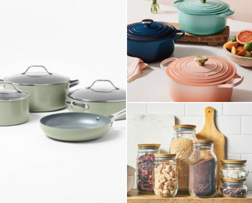 The Cozy Kitchen Edit: Essentials for Everyday Cooking cover photo collage