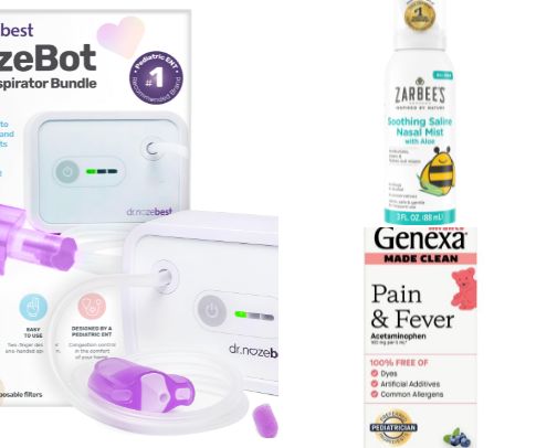 Cold & Congestion Must-Haves for Baby/Toddler cover photo collage