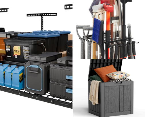 Garage Storage and Organization That You Didn't Know You Needed cover photo collage