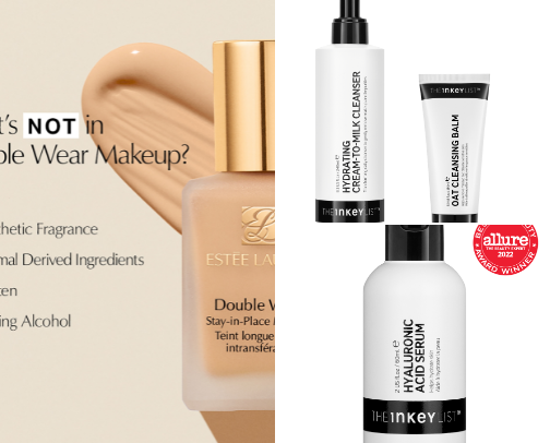 'That Woman' Skin + Makeup cover photo collage