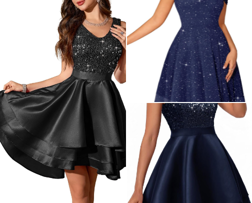 Homecoming Glam Guide: Top Dresses, Accessories, and Beauty Must-Haves cover photo collage