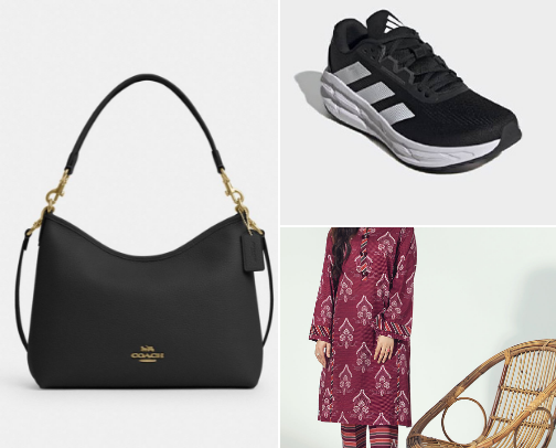 Fashion finds cover photo collage