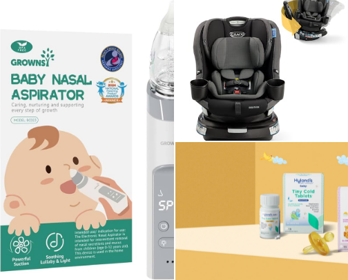New parent products I actually used/still use cover photo collage