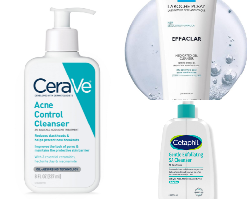 Acne-Prone Combination Skin — The Everyday Skincare Routine cover photo collage