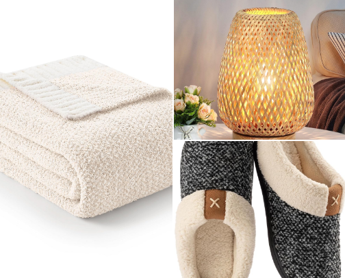 Things that will keep you cozy this winter cover photo collage