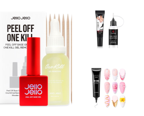 Nail tech Goodies cover photo collage