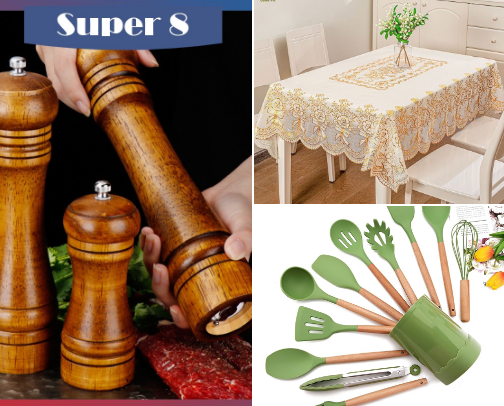 Kitchen Accessories/ Home Decor cover photo collage
