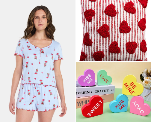 Valentines Day Sweet Finds For Women cover photo collage