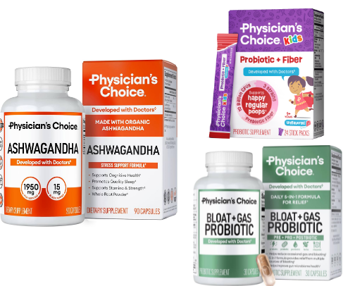 Healthy Gut Probiotics, for Men, Women and Children cover photo collage