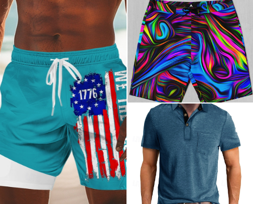 clothers for men cover photo collage