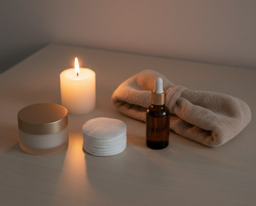 Grit & Glam Evening Rituals cover photo collage