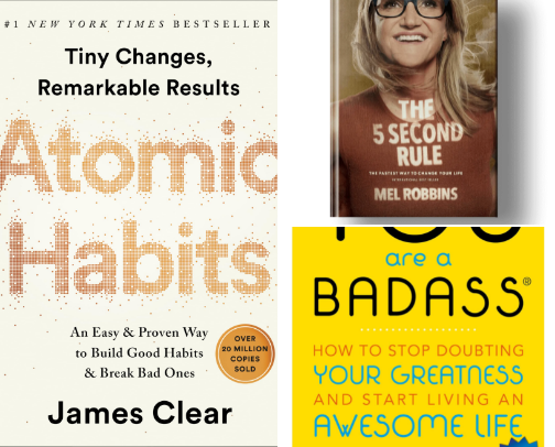 Empowering and Inspiring Books cover photo collage