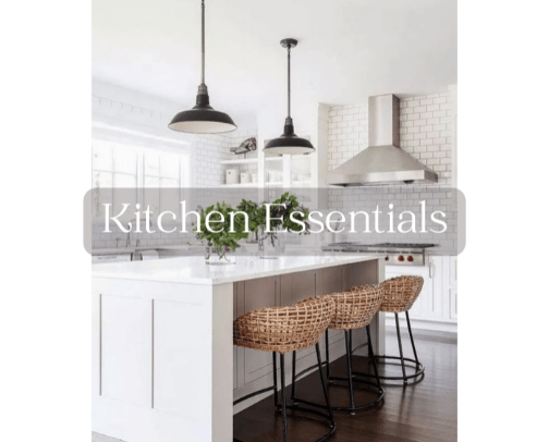 Kitchen Essentials cover photo collage