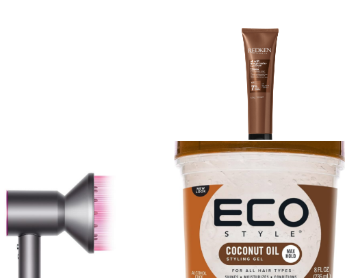Ultimate Curly Hair Routine cover photo collage