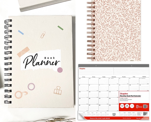 Daily & Weekly Planners cover photo collage