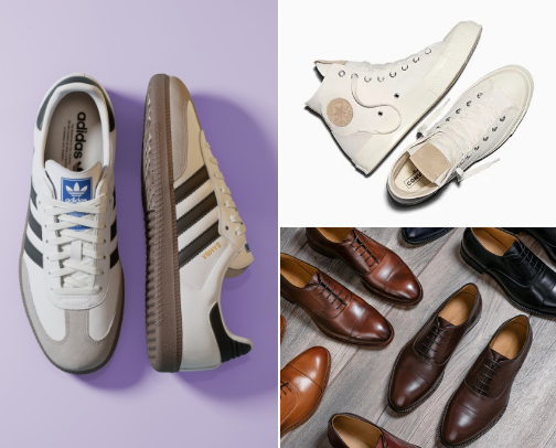 Men’s shoes YOU NEED cover photo collage