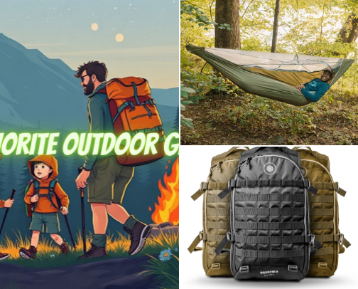 Favorite Outdoor Gear cover photo collage