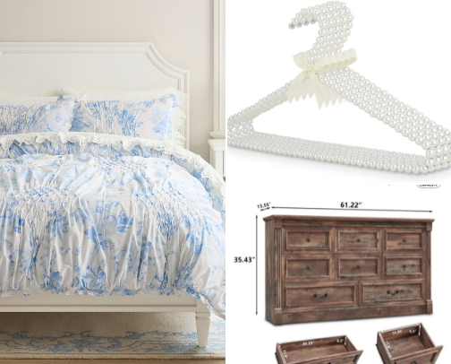 cute bedroom finds!🪽🧸 cover photo collage