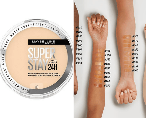 Powder cover photo collage