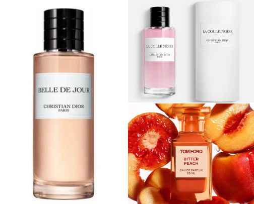 perfume must haves 🤍 cover photo collage