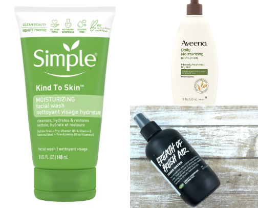 Skincare Products That Actually Care cover photo collage