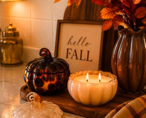Aesthetic Fall Home Decor 🍂 cover photo collage