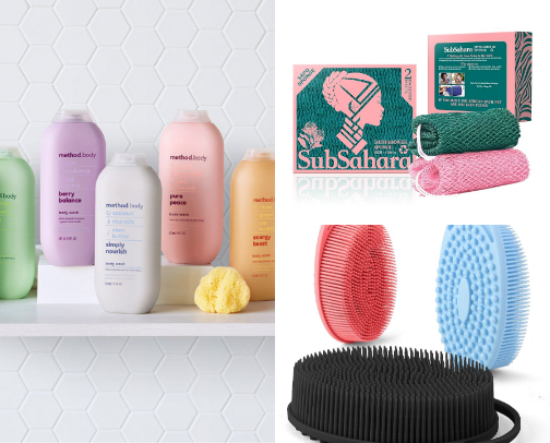 body care favorites cover photo collage