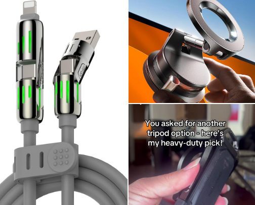 Tech Gadgets cover photo collage