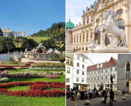 Best of Vienna cover photo collage